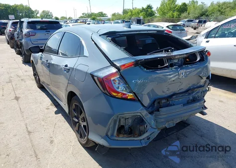 2021 Honda Civic Ex из США, поврежденный, VIN SHHFK7H61MU214054